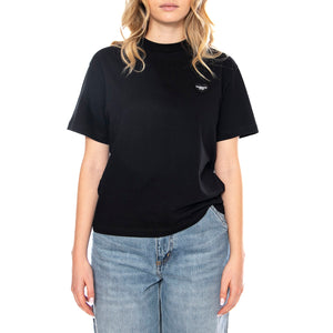 W Carhartt S/S Heart Patch T-Shirt - Nera - Maglietta Donna I032318_00E_XX . CARHARTT WIP 