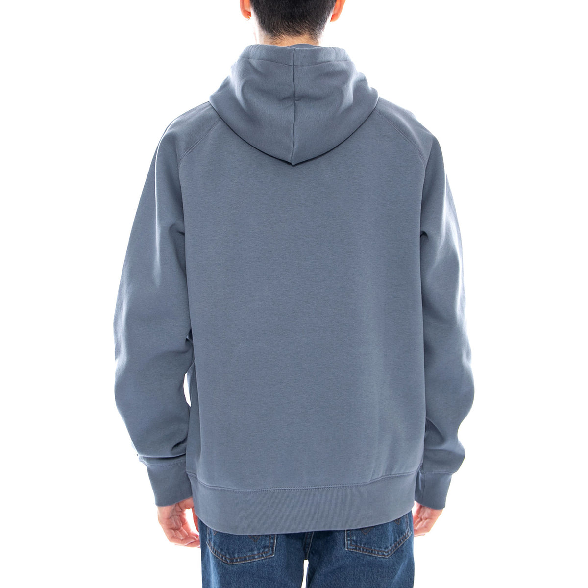Hooded Chase Sweat Angelite / Gold - Felpa con Cappuccio Uomo Verde I033661.37ZXX . CARHARTT WIP 