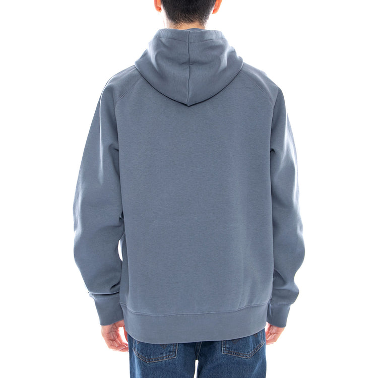 Hooded Chase Sweat Angelite / Gold - Felpa con Cappuccio Uomo Verde I033661.37ZXX . CARHARTT WIP 