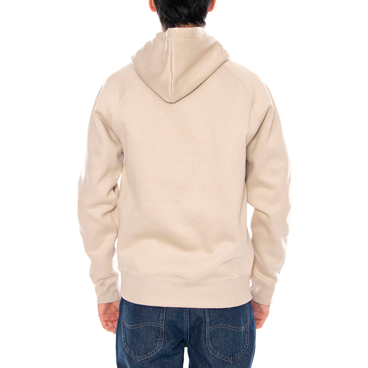 Hooded Chase Sweat Fleur De Sel / Gold - Felpa con Cappuccio Uomo Beige I033661.38AXX . CARHARTT WIP 