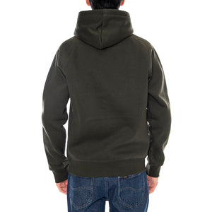 Hooded Chase Sweat Olive / Gold - Felpa con Cappuccio Uomo Verde I033661.3CBXX . CARHARTT WIP 