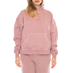 W Hooded Benton Sweatshirt - Rosa - Felpa con Cappuccio Donna I034512_1NJ_GD . CARHARTT WIP 