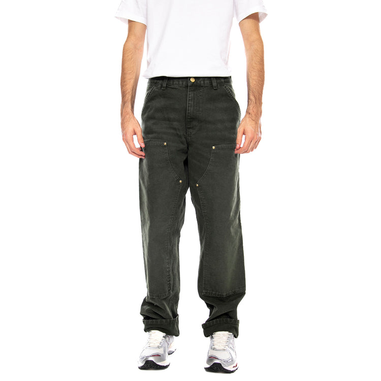 Double Knee Pant Olive - Pantaloni Uomo Verdi I034796.494O . CARHARTT WIP 