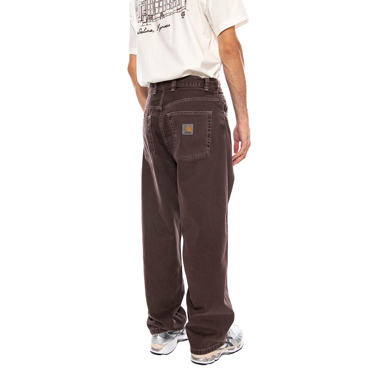 Brandon Pant Palisander - Pantaloni Uomo Marroni I034809.33H4J . CARHARTT WIP 