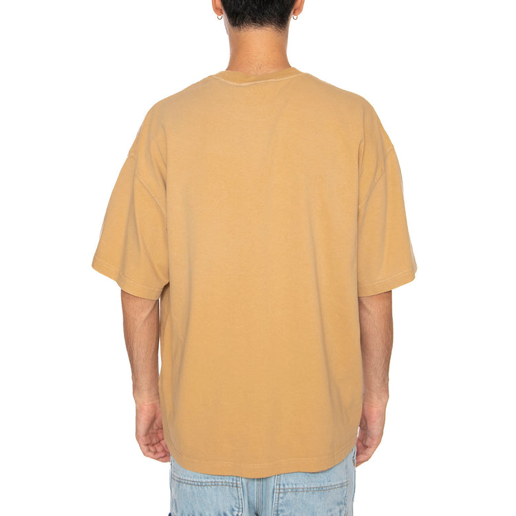 S/S Hudson Pocket T-Shirt Dusty H Brown - Maglietta Girocollo Uomo Marrone I035140.07E5F . CARHARTT WIP 