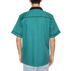 S/S Bowl Shirt Saguaro / Black - Camicia Maniche Corte Uomo Verde I035153.31VXX . CARHARTT WIP 