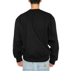 Masterpiece Sweat Black / Fandoghi - Felpa Uomo Nera I035199.33NXX . CARHARTT WIP 