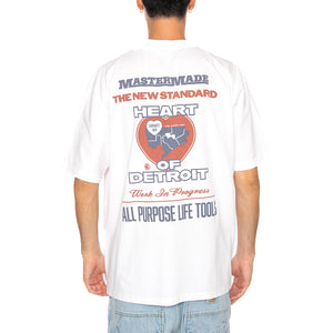 S/S Arcan T-Shirt White - Maglietta Girocollo Uomo Bianca I035209.0260 . CARHARTT WIP 