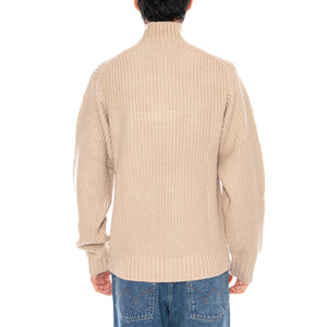 Detroit Half Zip Sweater Fleur De Sel - Maglione Uomo Beige I035398.2LPXX . CARHARTT WIP 