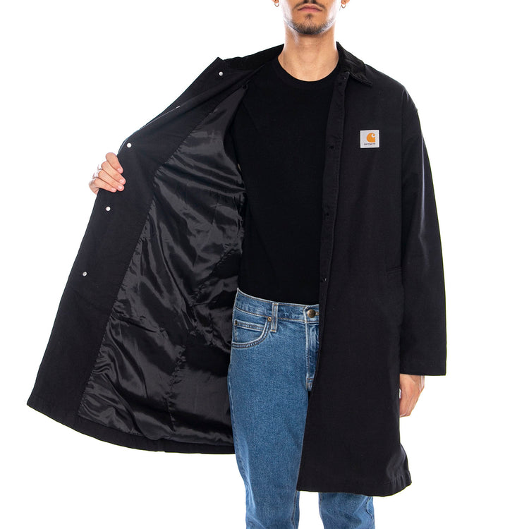 Webster Coat Black - Giacca Uomo Nera I035618.00E02 . CARHARTT WIP 