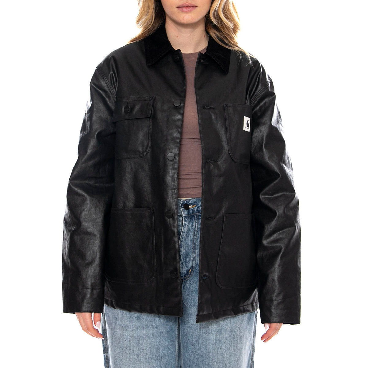 W Dean Michigan Jacket - Nera - Giacca Donna I035800_89_XX . CARHARTT WIP 