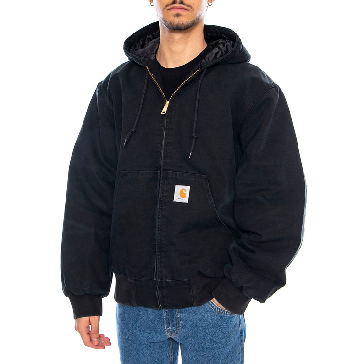 Autunno / Inverno - OG Active' Jacket Black - Giacca con Cappuccio Nera I035891.894O . CARHARTT WIP 