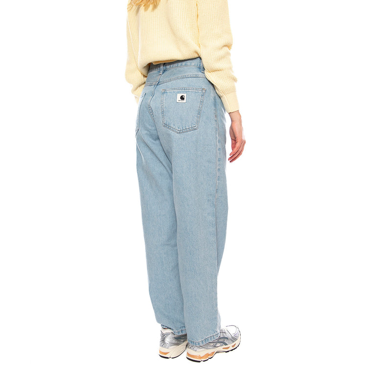 W Carhartt Brandon Pant - Blu Denim - Jeans Donna I035892.01.A3 . CARHARTT WIP 