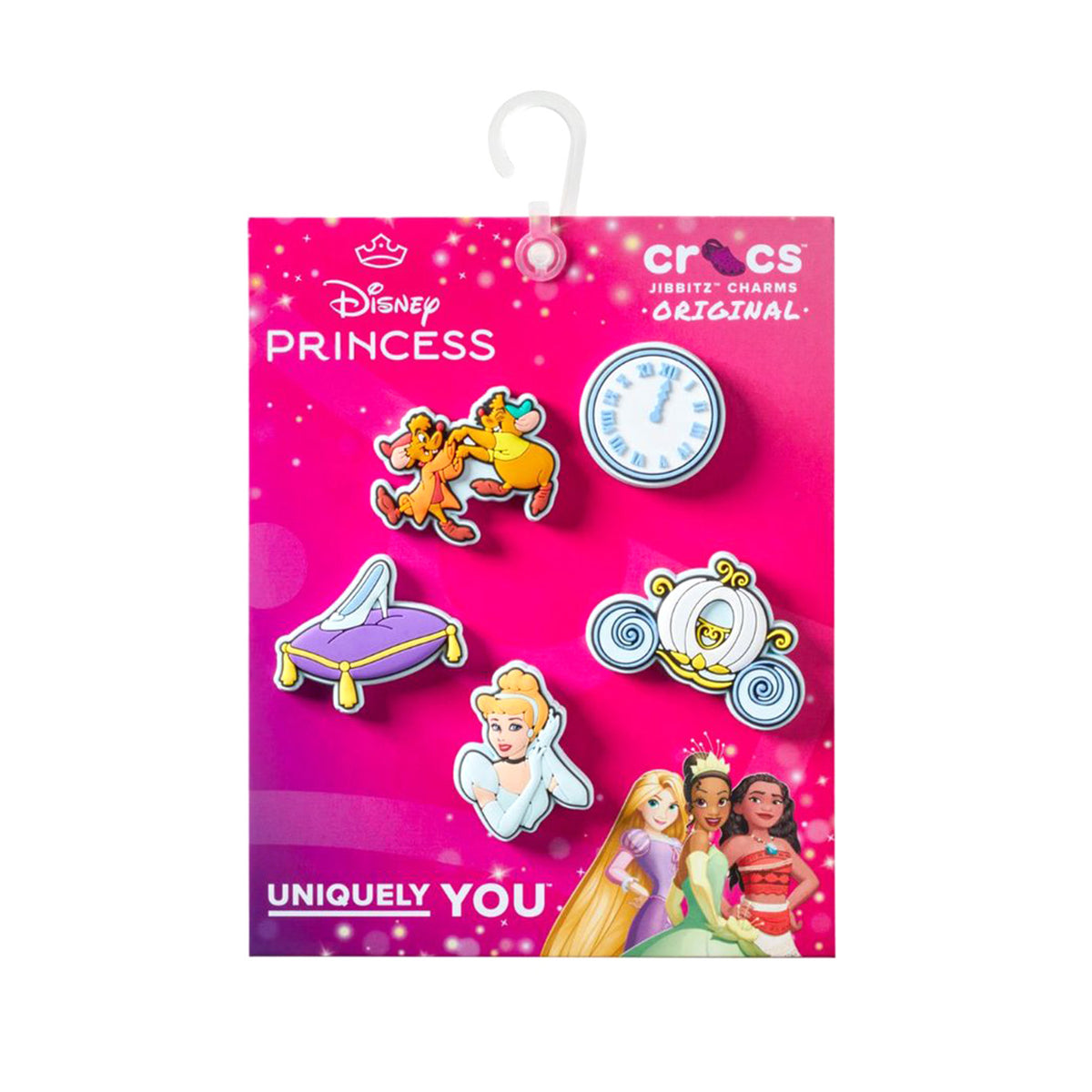 Cinderella 5 Pack - Set da 5 Pezzi di Charm Crocs CR.4971 JIB UCOL CROCS 