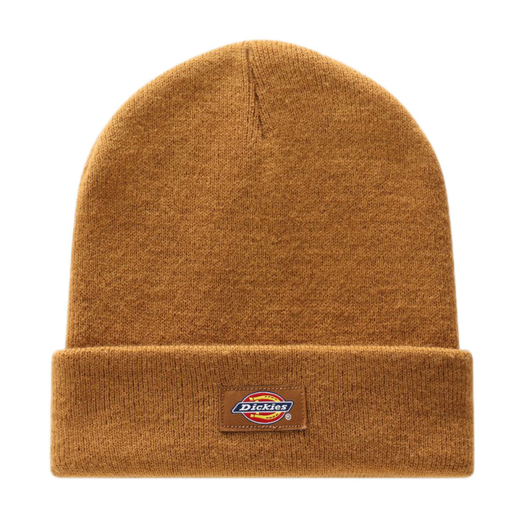Gisland Beanie Brown Duck - Berretto Marrone con logo DK0A4X7KBD01 . DICKIES 