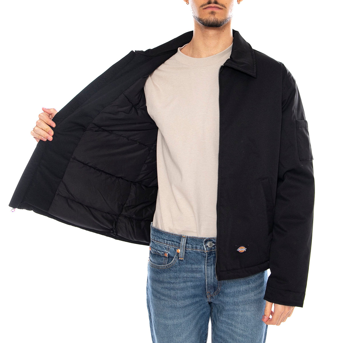 Eisenhower Puffer -- Giacca Imbottita Uomo Nera DK0A87O6BLK1 . DICKIES 
