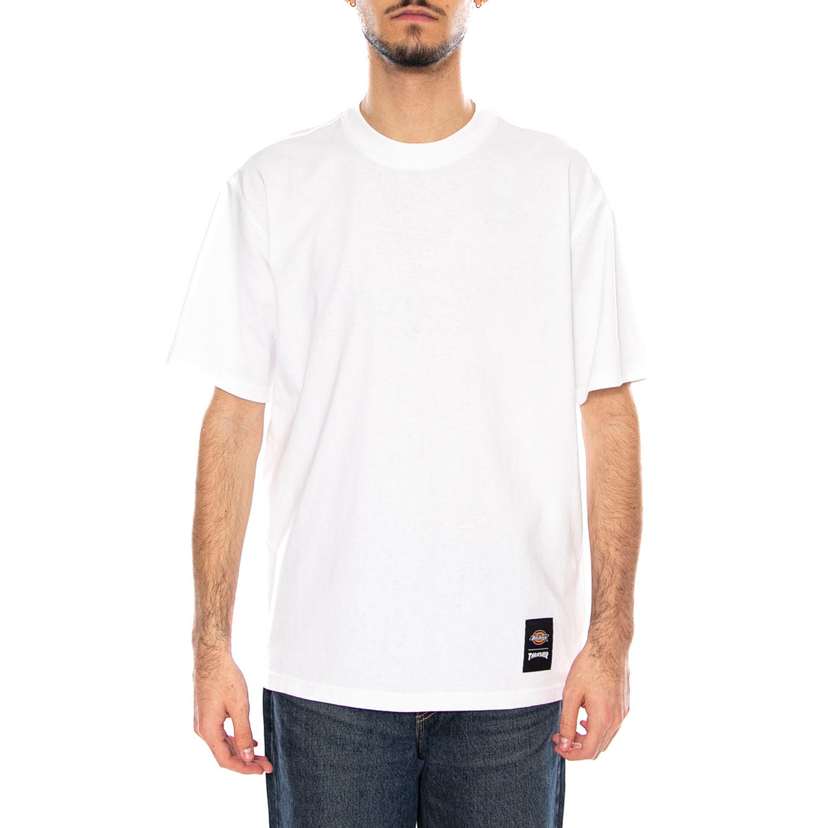 Thrasher x Dickies Tee SS Graphic -- Maglietta Uomo Bianca DK0A88IUWHX1 . DICKIES 