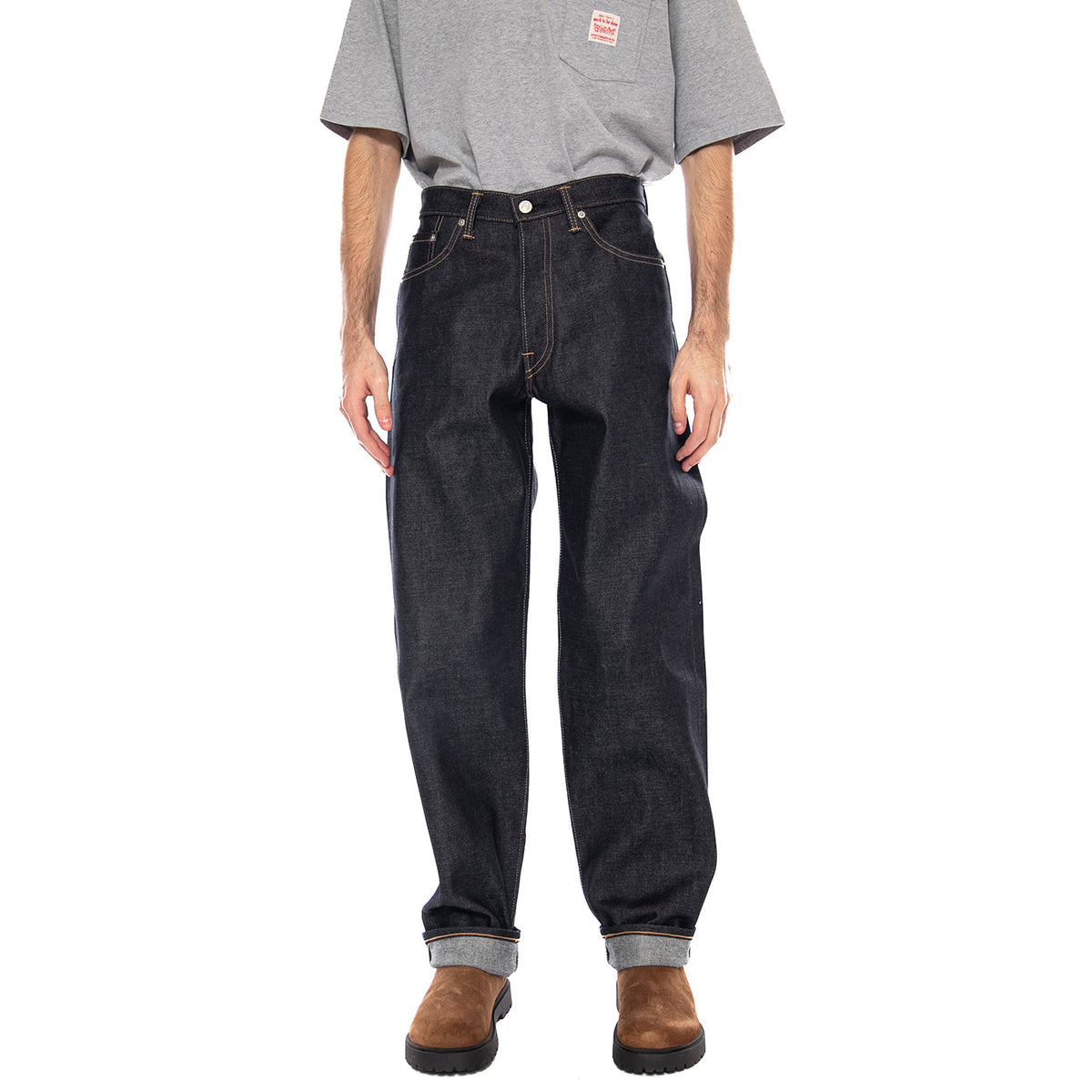 Loose Fit Japan Unwashed -- Pantaloni Uomo Blu I034268. 01.99 EDWIN 