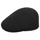SEAMLESS WOOL 507 BLACK - Chapeau à Casquette Noir ACCESSOIRES KANGOL