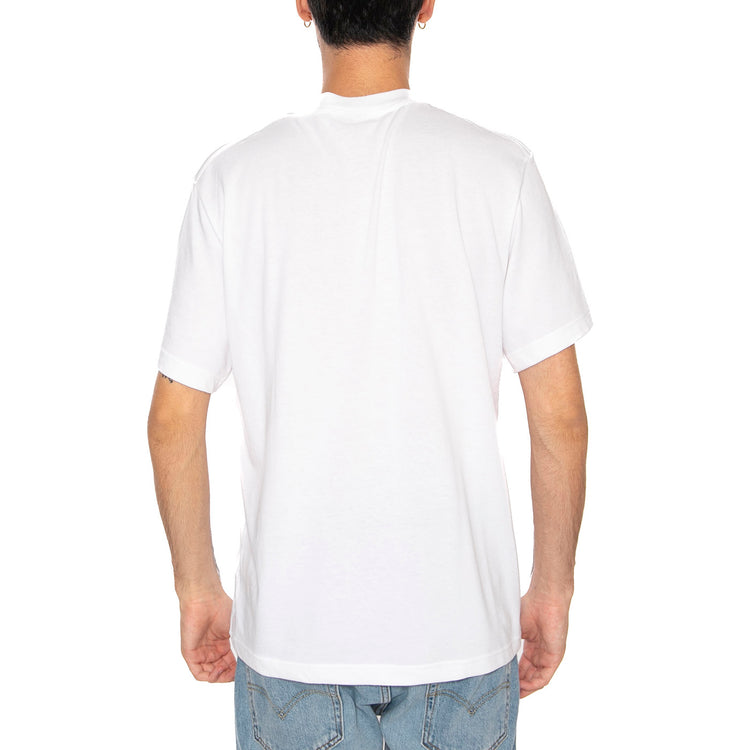 T-shirt 001 White - Maglietta Girocollo Uomo Bianca TH8273-001 . LACOSTE 