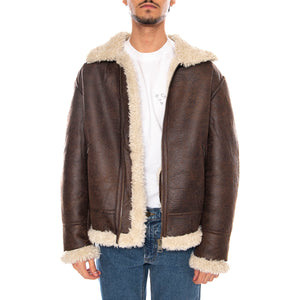 Aviator Jacket Luxe Brown - Giacca Uomo Marrone 112371079 . LEE 