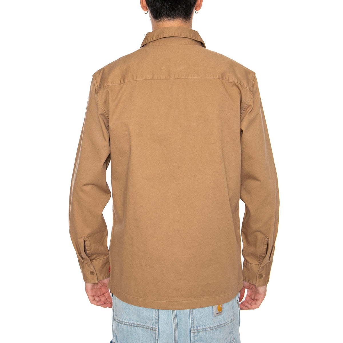 Autunno / Inverno - LS Workwer WW Tiger's Eye Twill Brown - Camicia Uomo Marrone 003O2-0001 . LEVIS 
