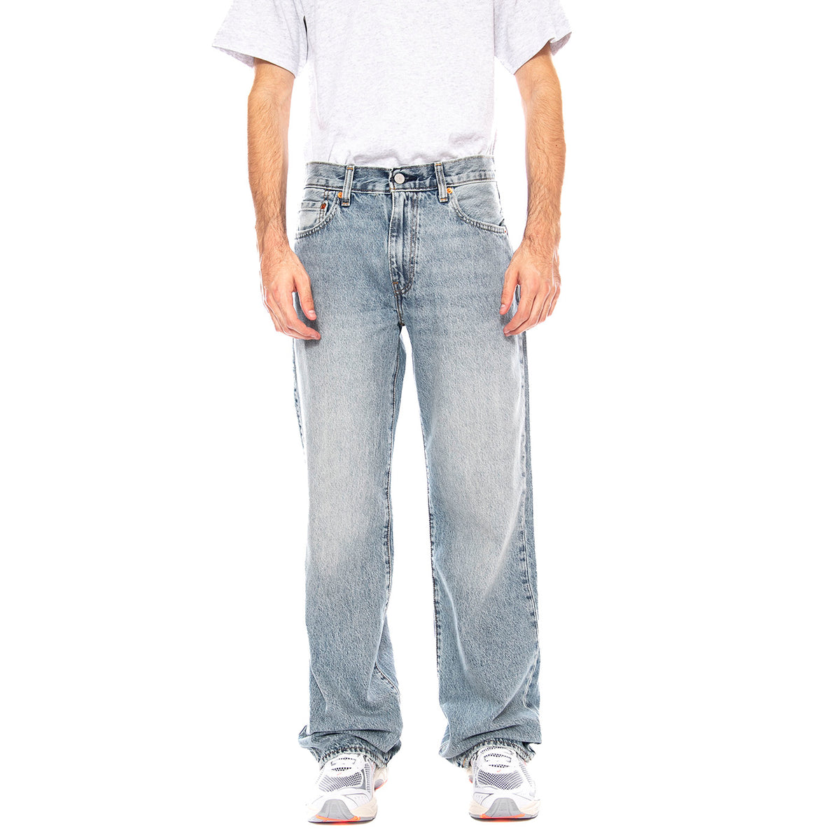 567 Relaxed Flare Home Court Advantage Light Indigo - Pantaloni Denim Jeans Uomo Blu A8630-0001 . LEVIS 