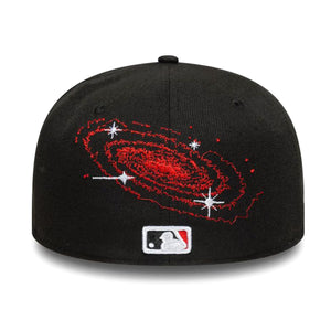 Planet Icon 59FIFTY Los Angeles Dodgers Black - Cappellino Nero 60758941 BLK NEW ERA 