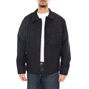 Force Overshirt Black - Giacca Uomo Nera OGQ004-Black . OFF GRID 