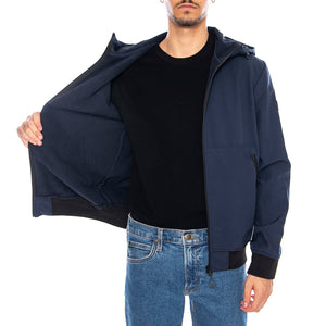 Bowie Sofshell Bomber Noos Jacket Navy Blazer - Giacca con Cappuccio Uomo Blu Scuro 22029276-4863098 . ONLY & SONS 
