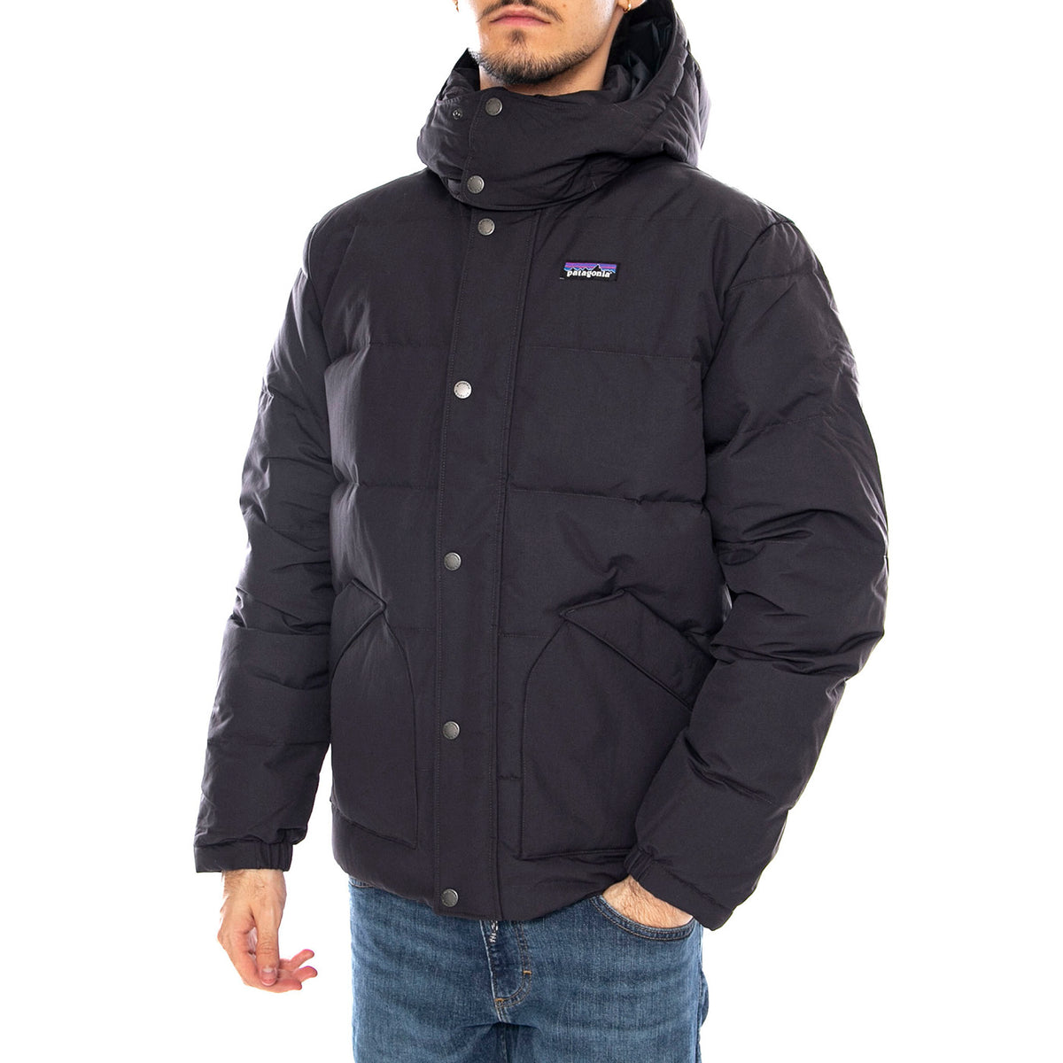 M's Downdrift Jkt Black - Giacca Uomo Nera 20600 INBK PATAGONIA 