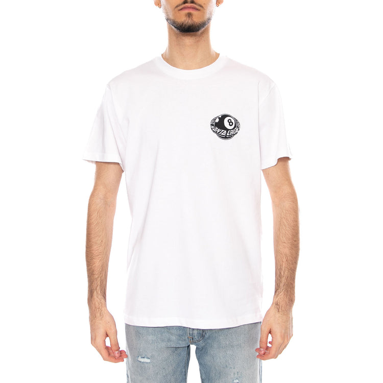 Winkowski Eighth Planet White - Maglietta Girocollo Uomo Bianca SCA-TEE-13005 White SANTA CRUZ 