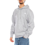 M Essential Relaxed Hoodie Light Grey Heather - Sweat à Capuche Homme Gris THE NORTH FACE