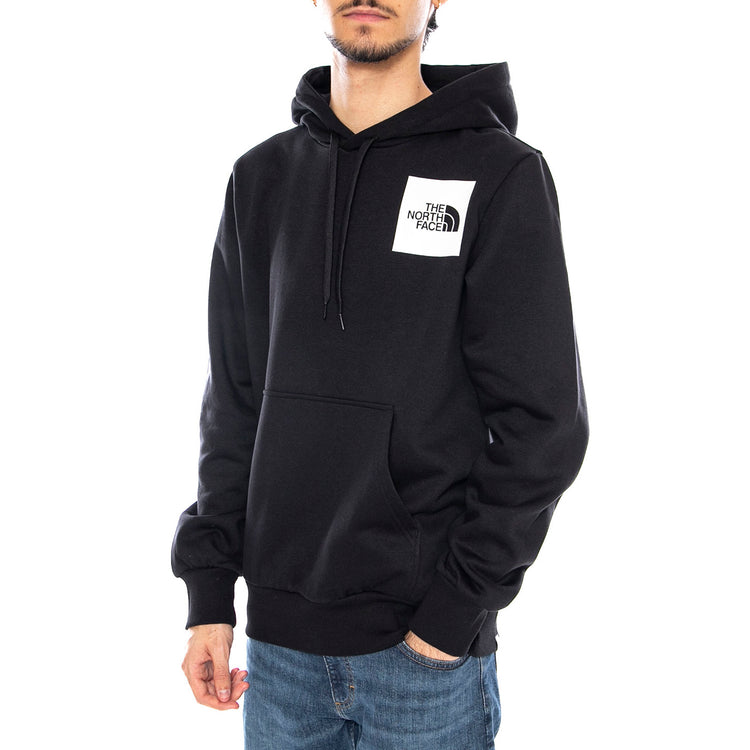 M Fine Hoodie Black - Felpa con Cappuccio Uomo Nera NF0A89EU JK31 THE NORTH FACE 