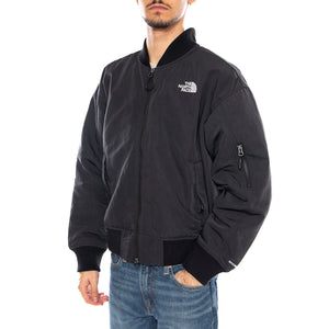 U TNF Bomber Black -- Giacca Bomber Uomo Nera NF0A8F3R JK31 THE NORTH FACE 