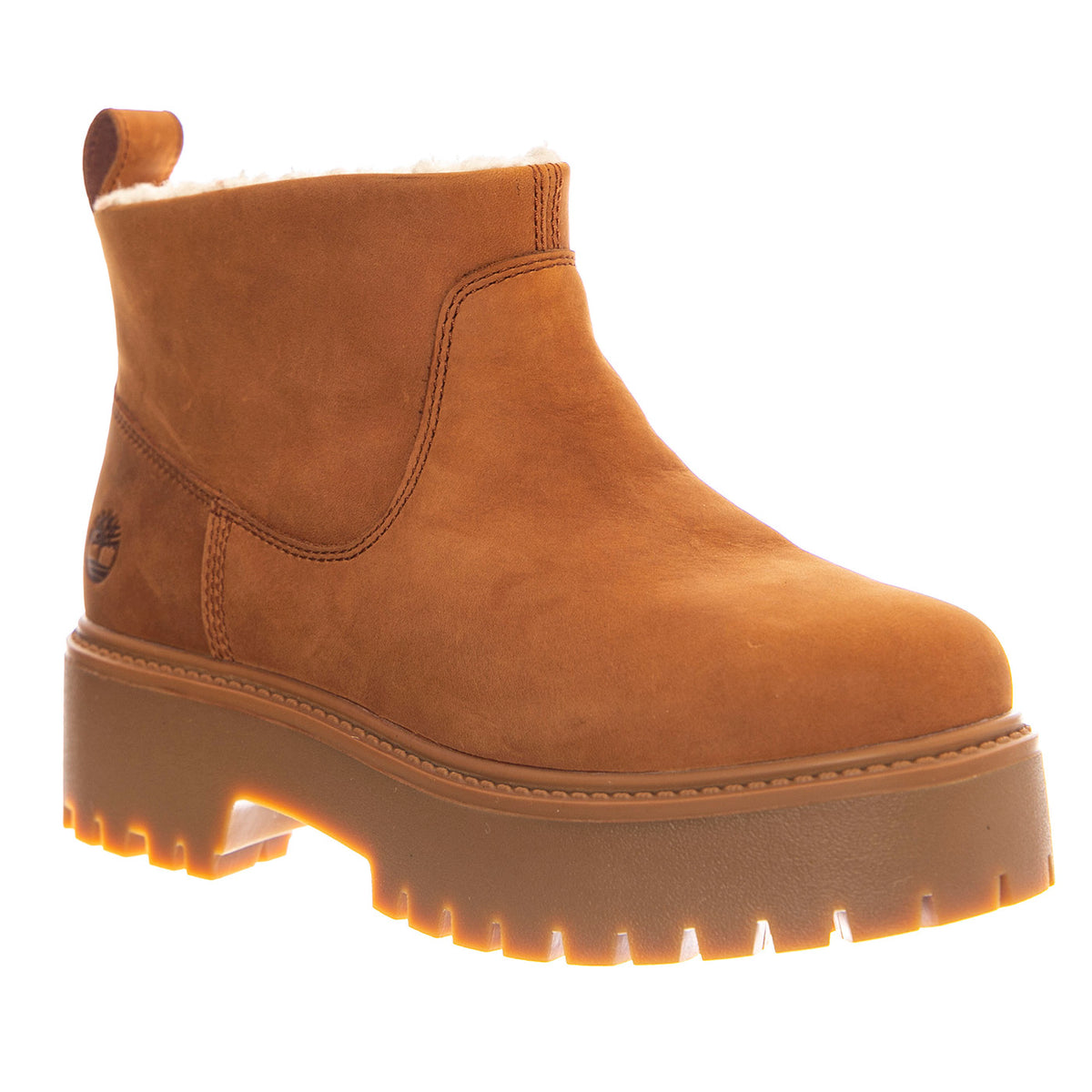 Stone Street Mid Warm Lined Boot Rust Nubuck -- Stivaletto Donna in Nabuk Marrone Caldo Foderato TB0A283G EM71 TIMBERLAND 