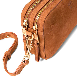 Soft Leather Camera Bag Brown - Borsa a Tracolla in Pelle Marrone TB0A43H BEZY1 TIMBERLAND 