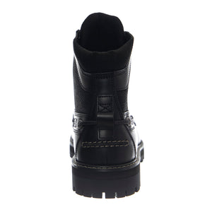 Britton Road Mid Lace Up -- Stivali Uomo Nero Pelle Full Grain TB0A697H W021 TIMBERLAND 