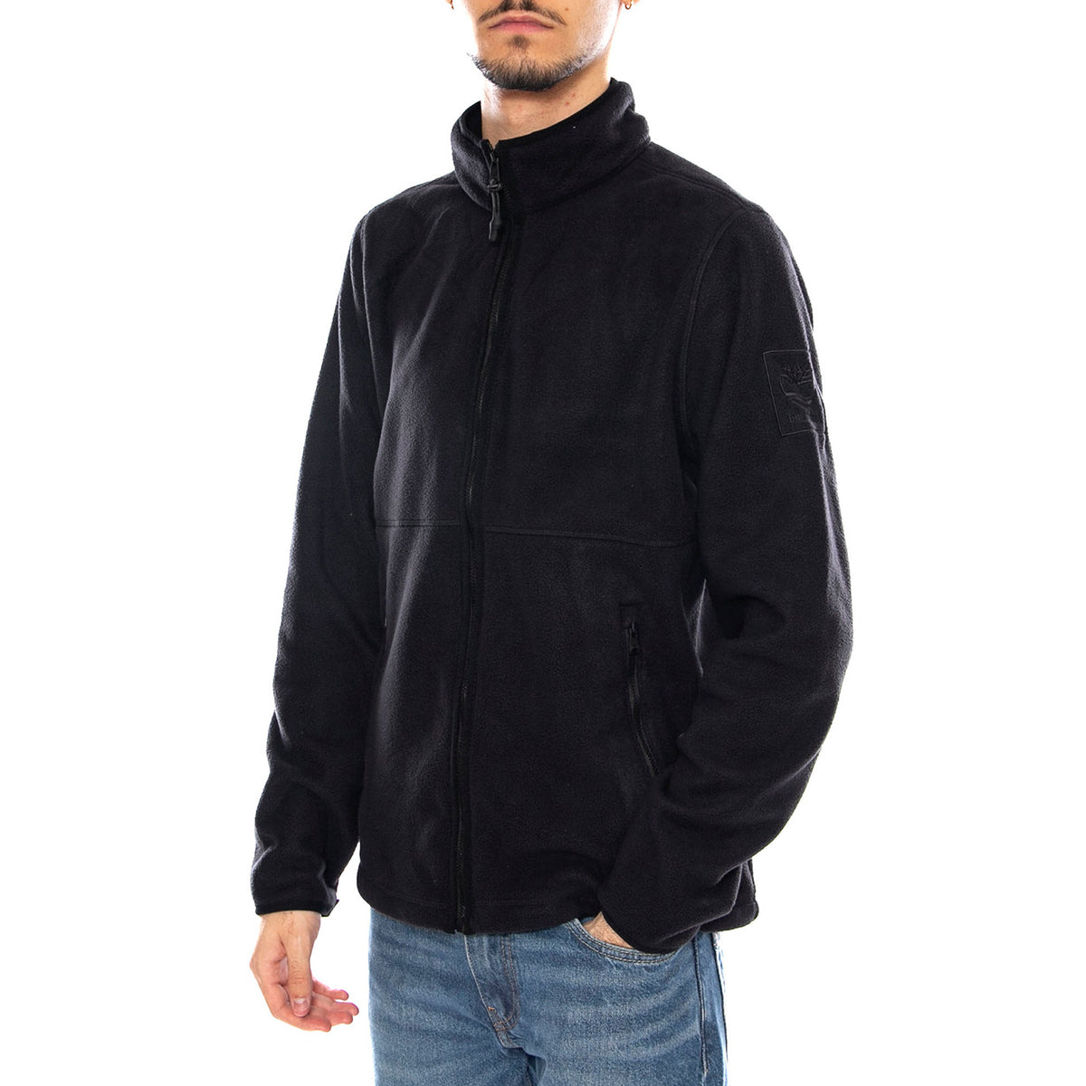 Full Zip Polar Fleece -- Felpa con Zip Uomo Nera TB0A6HM 30011 TIMBERLAND 