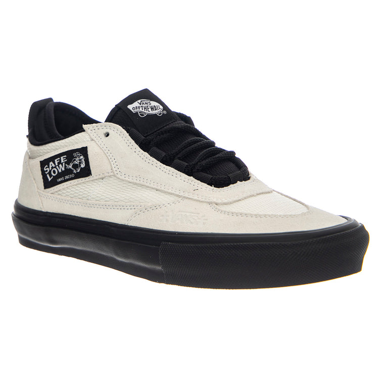 Vans Skate Safe Low Atiba Bone White/Black - Scarpe Stringate Uomo Bianche VN000EEHBWI1 . VANS 