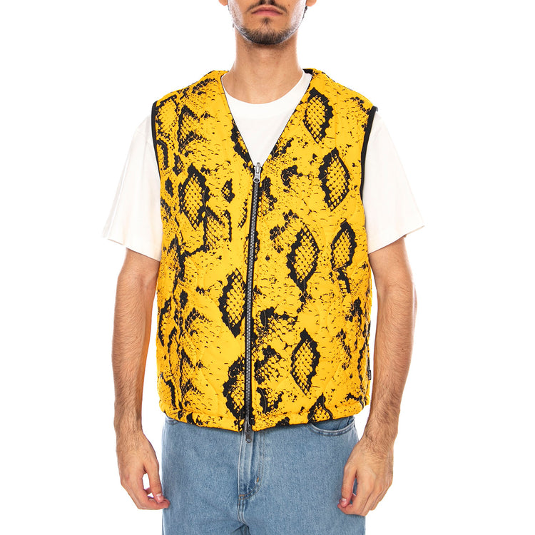 Raw Instinct Vest - Giacca Smanicata Uomo Nera / Multicolore VN000R8Z BLK1 VANS 