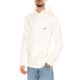Essential Hoodie -- Sweat-shirt Homme Blanc à Capuche CAT
