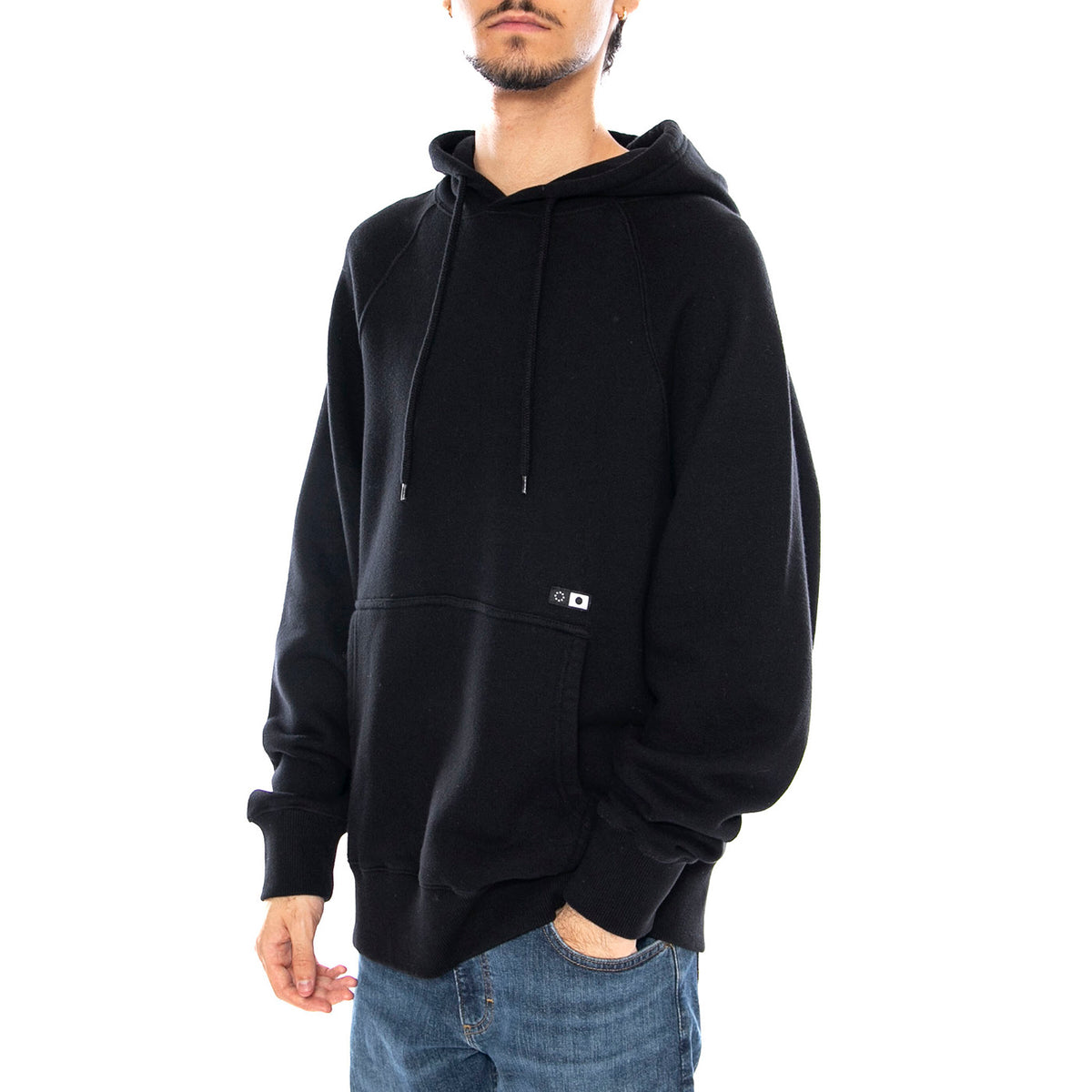 Mood Hoodie Sweat Black - Felpa con Cappuccio Uomo Nera I030316.89.67. 89.67 EDWIN 