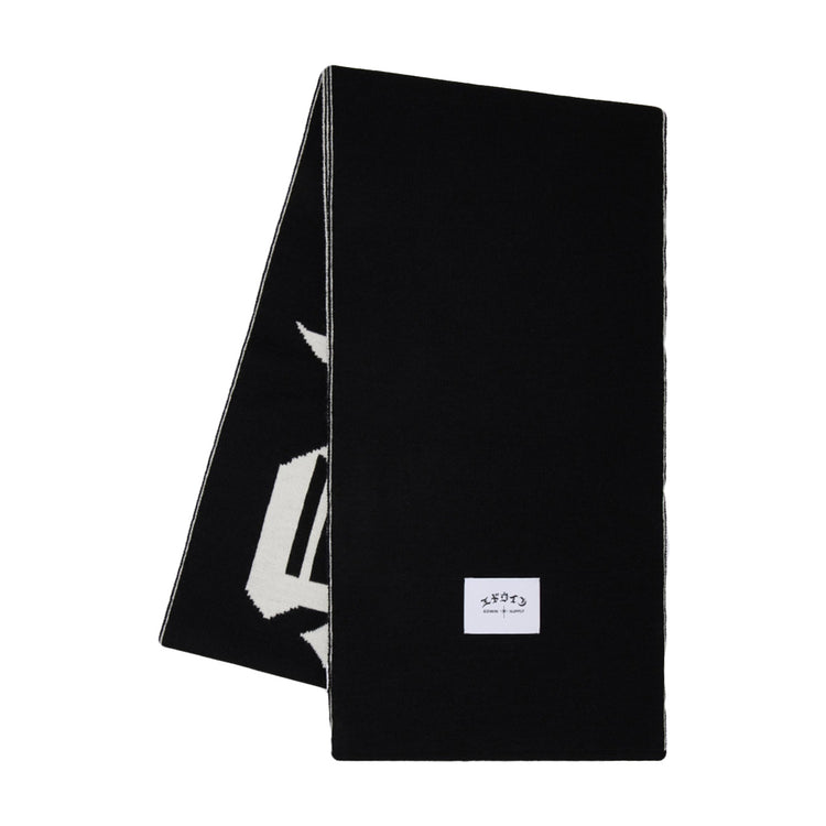 Graphic Scarf Black - Sciarpa Nera I034137.89.67. 89.67 EDWIN 