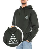 HUF Set TT P/O Hoodie -- Hoodie Homme Capuche Hunt Green Homme HUF