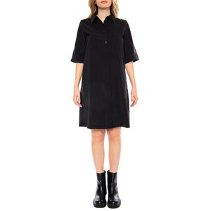 Rey Dress Black -- Abito Donna Nero 237073780 999 MINIMUM 