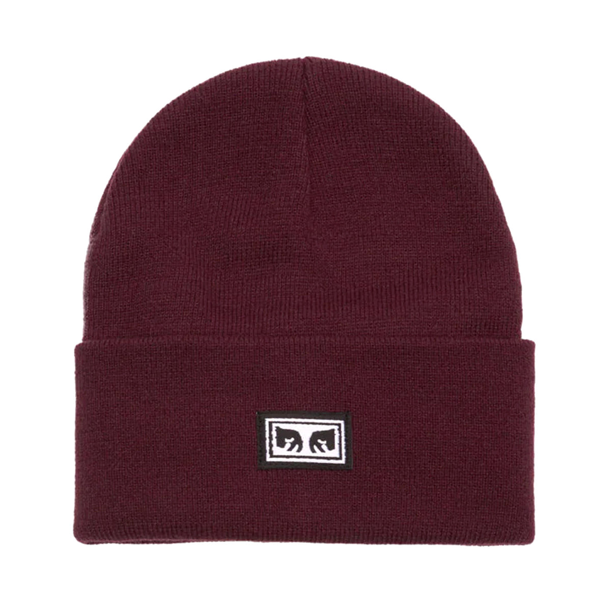Icon Eyes Beanie - Cappellino in Maglia Bordeaux 100030132 POT OBEY 