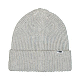 Bold Organic Beanie Ash Grey - Bonnet en Maille Gris Homme OBEY
