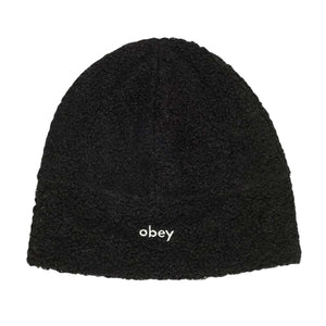 Boucle Fleece Stocking Cap Black Multi - Cappellino Nero 100030210 BKM OBEY 