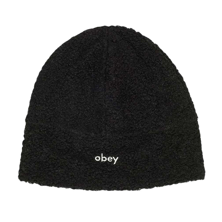 Boucle Fleece Stocking Cap Black Multi - Cappellino Nero 100030210 BKM OBEY 